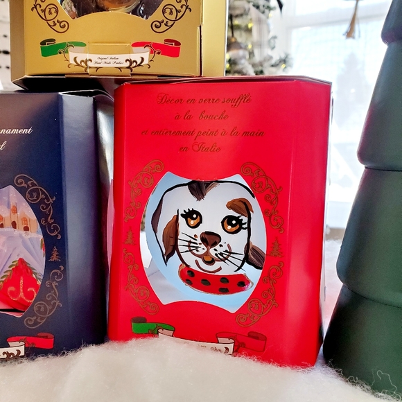 3 PC Bellagio Made in Italy Mouth Blown Glass - Picture 4 of 7